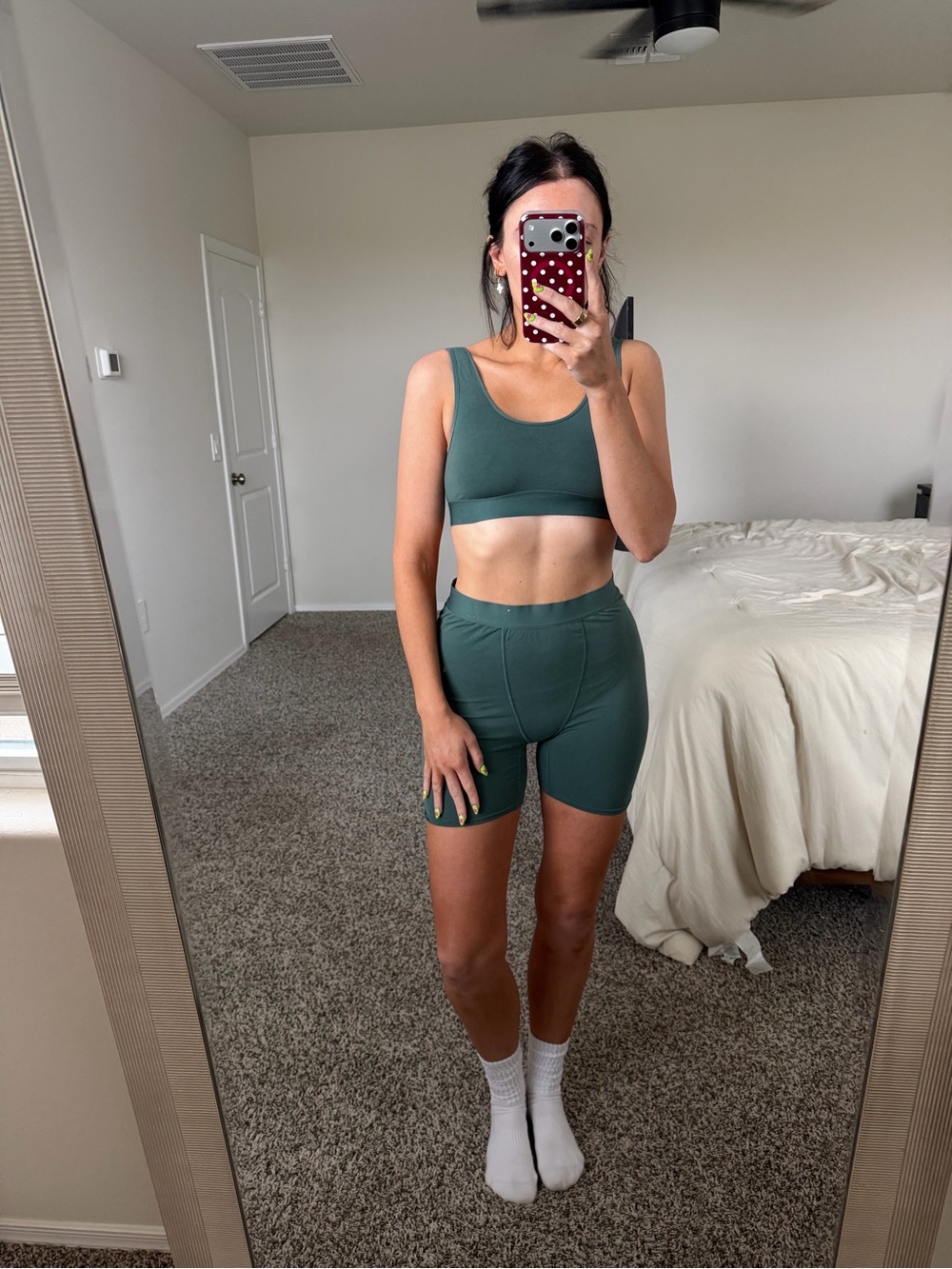 Green Auden boxer set